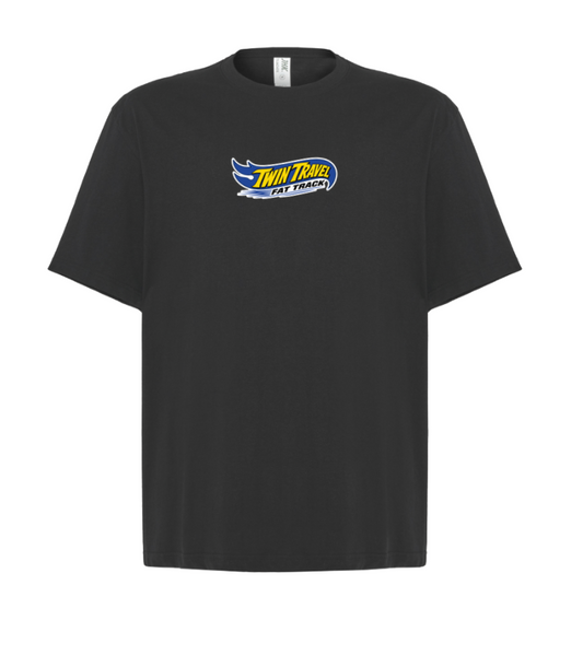 Camiseta "FAT TRACK" negra